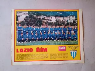 Плакат из журнала ,,Stadion- Lazio 2