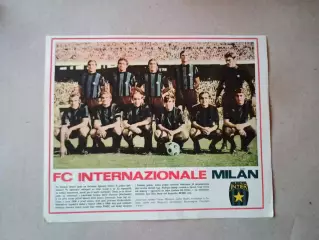 Плакат из журнала ,,Stadion- Inter Milan
