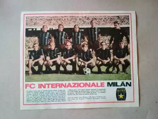 Плакат из журнала ,,Stadion- Inter Milan 2