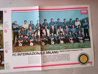 Плакат из журнала ,,Stadion- Inter Milan 4