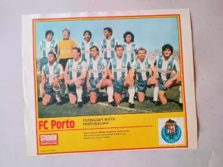 Плакат из журнала ,,Stadion- Porto 2
