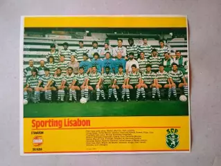 Плакат из журнала ,,Stadion- Sporting