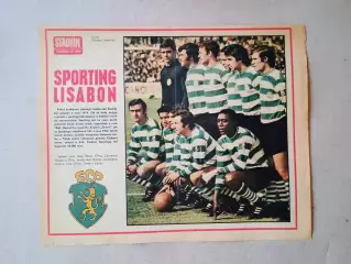 Плакат из журнала ,,Stadion- Sporting 3