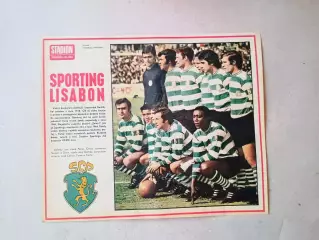 Плакат из журнала ,,Stadion- Sporting 4