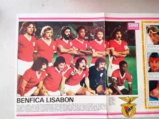 Плакат из журнала ,,Stadion- Benfica 4