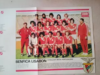 Плакат из журнала ,,Stadion- Benfica 8