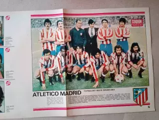 Плакат из журнала ,,Stadion- Atletico 2
