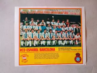 Плакат из журнала ,,Stadion- Espanyol
