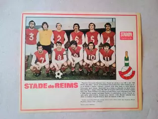 Плакат из журнала ,,Stadion- Stade de Reims