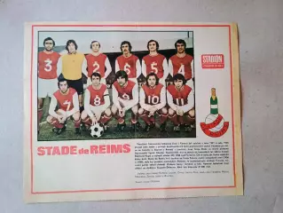 Плакат из журнала ,,Stadion- Stade de Reims 2