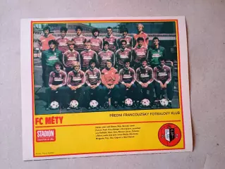 Плакат из журнала ,,Stadion- Metz