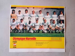 Плакат из журнала ,,Stadion- Marseille