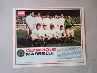 Плакат из журнала ,,Stadion- Marseille 3