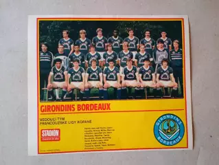 Плакат из журнала ,,Stadion- Bordeaux 2