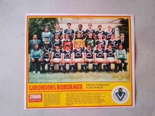 Плакат из журнала ,,Stadion- Bordeaux 3