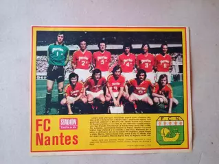Плакат из журнала ,,Stadion- Nantes 2