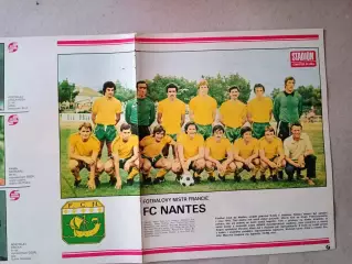 Плакат из журнала ,,Stadion- Nantes 3