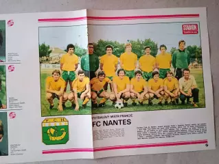 Плакат из журнала ,,Stadion- Nantes 4