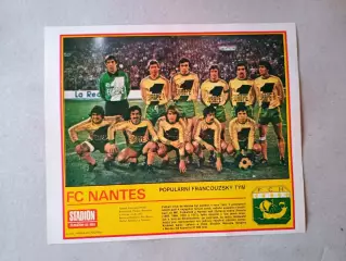 Плакат из журнала ,,Stadion- Nantes 5