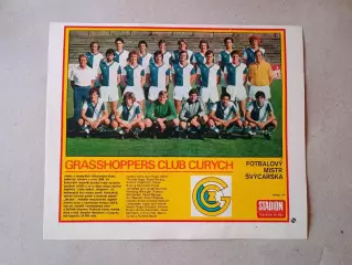 Плакат из журнала ,,Stadion- Grasshoppers