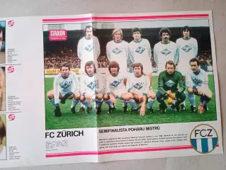 Плакат из журнала ,,Stadion- Zurich 2