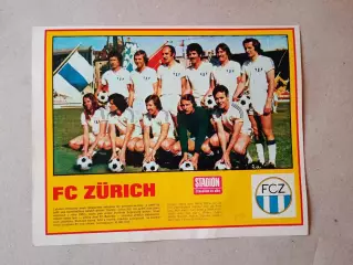 Плакат из журнала ,,Stadion- Zurich 4