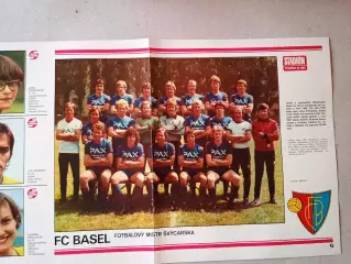 Плакат из журнала ,,Stadion- Basel