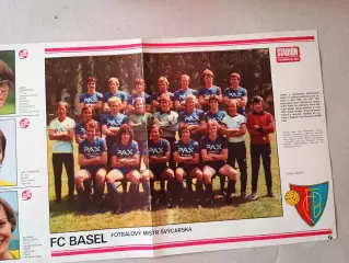Плакат из журнала ,,Stadion- Basel 2