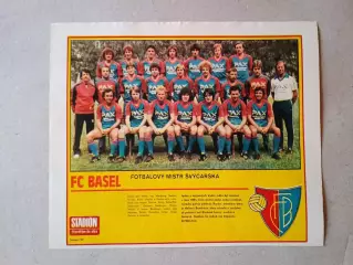 Плакат из журнала ,,Stadion- Basel 5