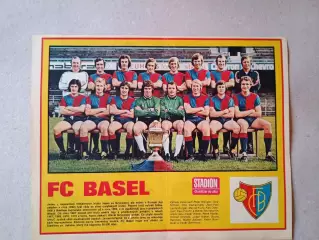 Плакат из журнала ,,Stadion- Basel 7