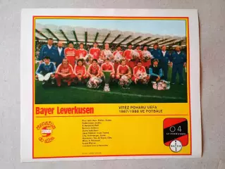 Плакат из журнала ,,Stadion- Leverkusen
