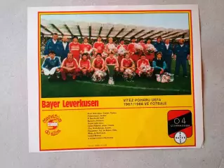 Плакат из журнала ,,Stadion- Leverkusen 2