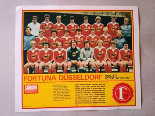 Плакат из журнала ,,Stadion- Dusseldorf