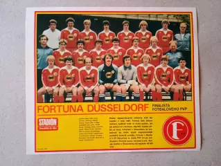 Плакат из журнала ,,Stadion- Dusseldorf 2