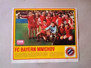 Плакат из журнала ,,Stadion- Bayern