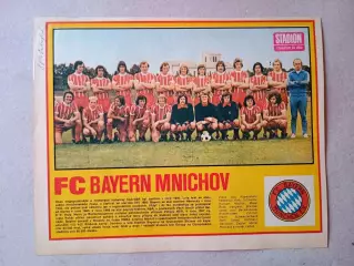 Плакат из журнала ,,Stadion- Bayern 4