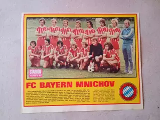 Плакат из журнала ,,Stadion- Bayern 7