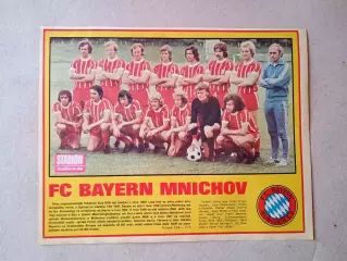 Плакат из журнала ,,Stadion- Bayern 8