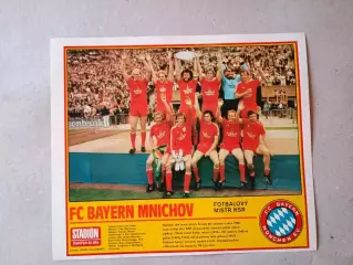 Плакат из журнала ,,Stadion- Bayern 11