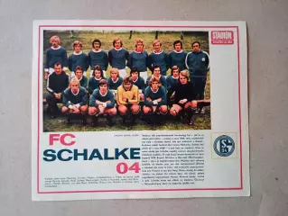 Плакат из журнала ,,Stadion- Schalke 2