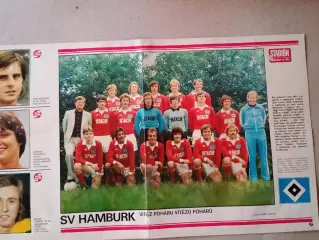 Плакат из журнала ,,Stadion- Hamburger SV