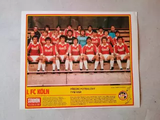 Плакат из журнала ,,Stadion- Koln 6