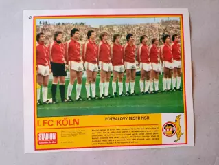 Плакат из журнала ,,Stadion- Koln 7