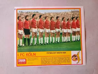 Плакат из журнала ,,Stadion- Koln 8