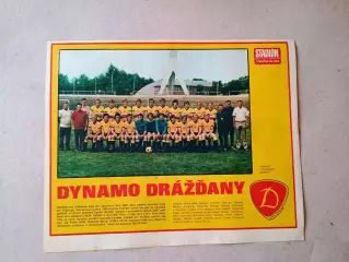 Плакат из журнала ,,Stadion- Dynamo Dresden 3