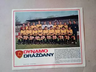 Плакат из журнала ,,Stadion- Dynamo Dresden 5