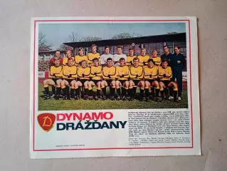 Плакат из журнала ,,Stadion- Dynamo Dresden 6