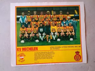 Плакат из журнала ,,Stadion- Mechelen