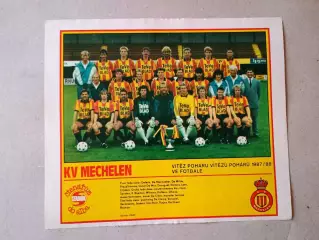 Плакат из журнала ,,Stadion- Mechelen 2