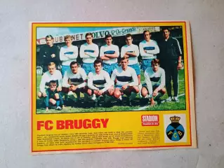Плакат из журнала ,,Stadion- Bruggy